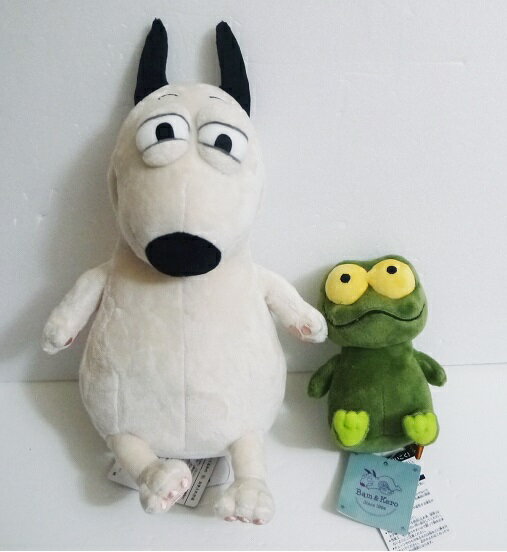 『バムとケロ ぬいぐるみ：2種セット』のサムネイル