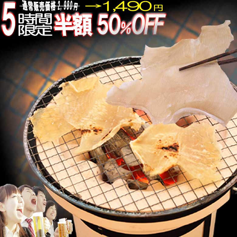 【5時間限定 半額50%OFF 16日(木)1時59