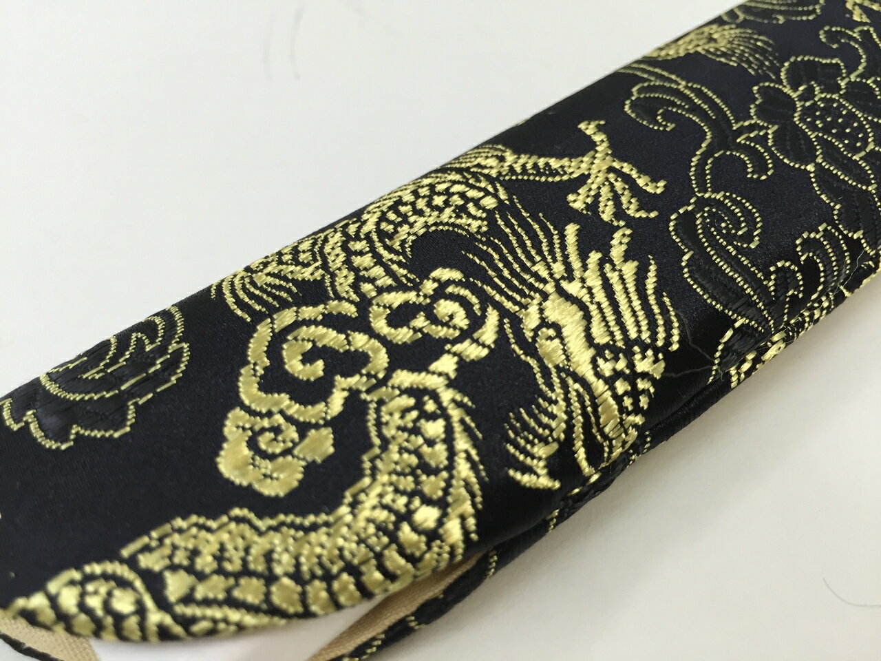 金龍　刺繍扇子入れ（1650） 24cm