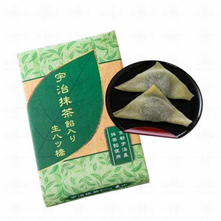宇治抹茶餡入り生八ツ橋