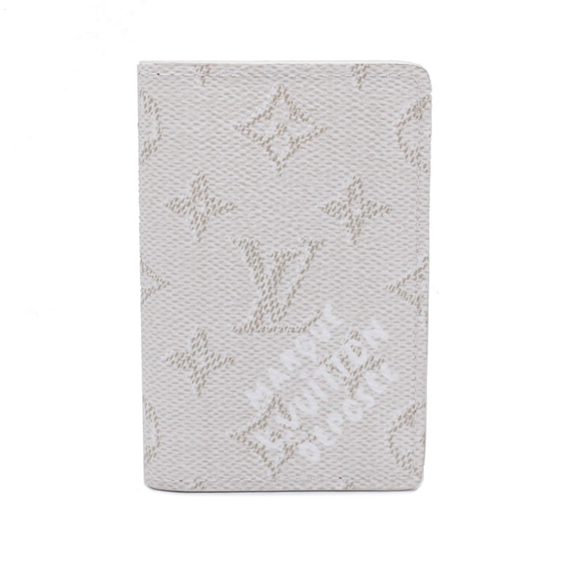 【本物保証】 【京都屋質店】【LOUIS VUITTON ルイヴィトン】カードケース オーガナイザー・ドゥ ポッシュ　モノグラム・ヘリテージ キャンバス　ストライプ　カードケース　名刺入れ　オフホワイト M14689　RFIDタグ【未使用】【PAWN SHOP】【質屋出品】【2】のサムネイル