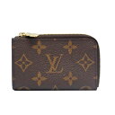 【本物保証】 【京都屋質店】【LOUIS VUITTON ルイヴィトン】カードキーケース ポルト クレ・ノア カードケース兼キーケース モノグラム L字型ファス...