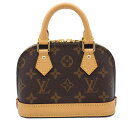 ルイヴィトン バッグ モノグラム（レディース） 【本物保証】 【京都屋質店】【LOUIS VUITTON ルイヴィトン】ナノ・アルマ　モノグラム　2WAYバッグ　ハンドバッグ　ショルダーバッグ　未使用　【未使用品】【PAWN SHOP】【質屋出品】【4】