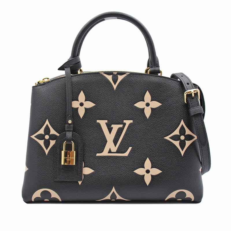 【本物保証】 【京都屋質店】【LOUIS VUITTON ルイヴィトン】プティ・パレ PM　モノグラム・アンプラント　ショルダーバッグ　ハンドバッグ　ショルダーストラップ付き M58913【中古】【PAWN SHOP】【質屋出品】【3】