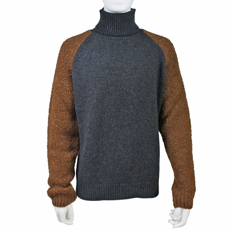 新品タグ付】HERMESカシミヤタートルネックニット ダーク 新品タグ付】HERMESカシミヤタートルネックニット ダーク