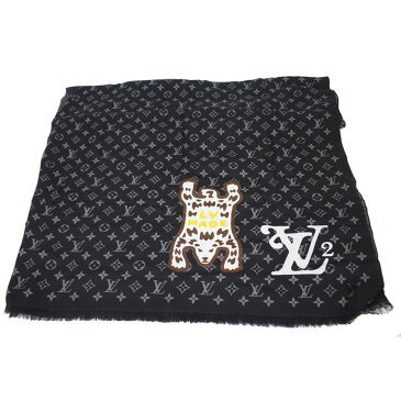 【本物保証】【京都屋質店】【LOUIS VUITTON ルイヴィトン】エトール ダミエ ジャイアント ウェーブ モノグラム MP2697 LV スクエアード NIGO コラボ製品 マフラー ストール 未使用 レア商品【未使用】【PAWN SHOP】【質屋出品】