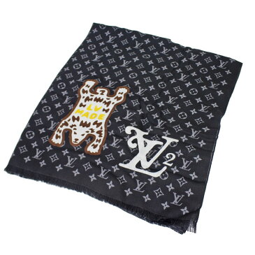【本物保証】【京都屋質店】【LOUIS VUITTON ルイヴィトン】エトール ダミエ ジャイアント ウェーブ モノグラム MP2697 LV スクエアード NIGO コラボ製品 マフラー ストール 未使用 レア商品【未使用】【PAWN SHOP】【質屋出品】