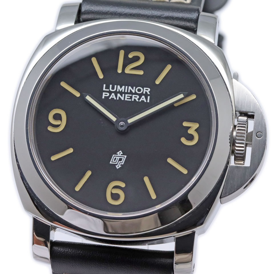 PANERAI Luminor Logo Pre-Vendome Ref.5218-201Aオフィチーネパネライ ルミノールロゴ プレヴァンドーム アンマッチダイヤル Ref.5218-201A 手巻き オーバーホール済み【中古】【PAWN SHOP】【質屋出店】