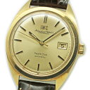 IWC YACHT CLUB Ref.R911A Cal.8541B 14KYG/SS ANTIQUE アイダブリューシー ヨットクラブ 1969年頃製造 デイト機能 ハック機能 二重耐震装置 14角スクリューバック アンティーク OH済み オールドインター【中古】【PAWN SHOP】【質屋出店】