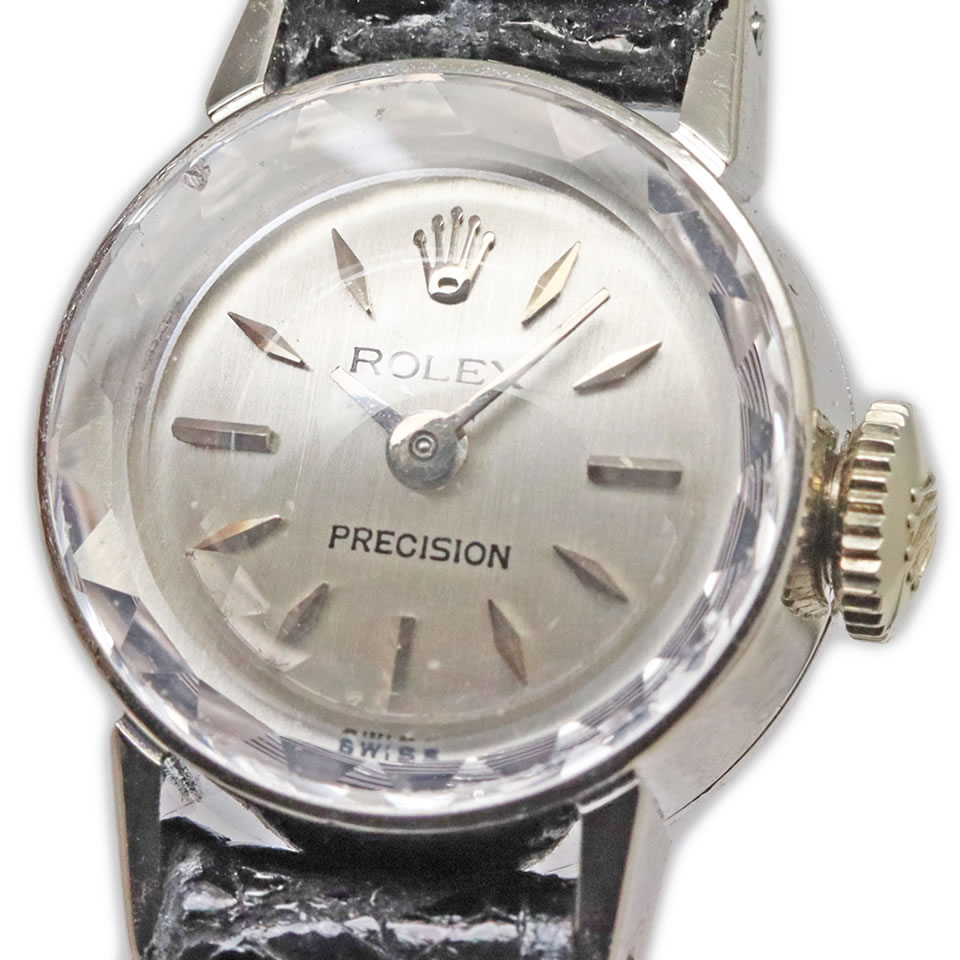 ROLEX Precision Ref.2604 cal.1401 18KWG ANTIQUE ロレ ...