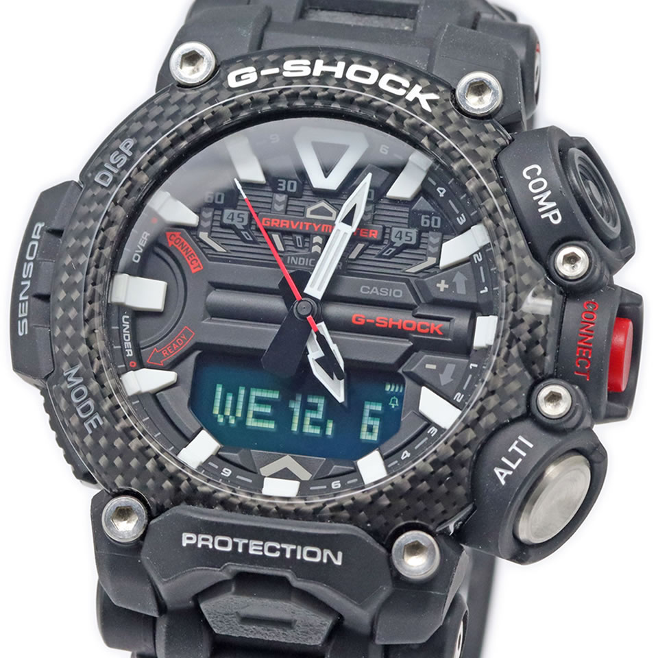 CASIO G-SHOCK MASTER OF G - AIR GRAVITYMASTER GR-B200-1ADRカシオ Gショック マスター オブ G グラビティマスター GR-B200-1ADR 逆輸入海外モデル【中古】【PAWN SHOP】【質屋出店】