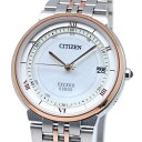 CITIZEN EXCEED EUROS CB3024-52Wシチズン エクシード エコ ドライブ電波時計 CB3024-52W【中古】【ブランド腕時計】【国産腕時計】【PAWN SHOP】【質屋出店】【本物保証】 【京都屋質店】