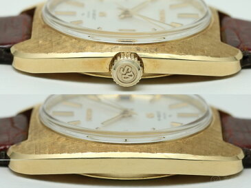 GRAND SEIKO Ref.4522-8010 18K Gold HI-BEAT 36000 Ca.4522A VINTAGEグランドセイコー45GS Ref.4522-8010 槌打仕上げ18金無垢 1970年9月製造 25石 手巻 Cal.4522A アンティーク　【あす楽対応】【ブランド腕時計】【京都屋質屋】【PAWN SHOP】【質屋出店】