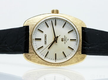 GRAND SEIKO Ref.4520-8010 18K Gold HI-BEAT 36000 Ca.4520A Vintageグランドセイコー45GS Ref.4520-8010 槌打仕上げ18金無垢 アンティーク ヴィンテージ　【あす楽対応】【ブランド腕時計】【京都屋質屋】【PAWN SHOP】【質屋出店】【中古】