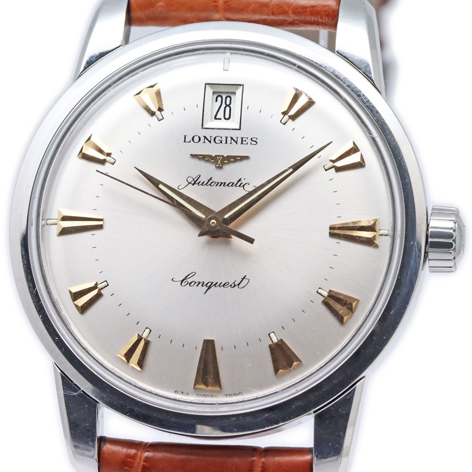 Longines Conquest Heritage Ref.L1.611.4 Cal.L633.5󥸥 󥯥 إơ ȥޥƥå Ref.L1.611.4.75.2 Cal.L633.5 СۡѤߡšۡPAWN SHOPۡڼŹ