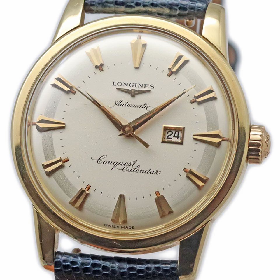 LONGINES Conquest Calendar 18k Ref.9005-31 Cal.1