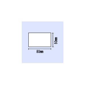 Rakuten - 【送料無料】レスプリ用 テクノサーマルA 縦50mm×横80mm 〔940枚×10巻〕