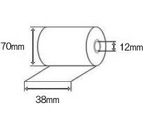 カシオ計算機 ロールペーパー20個入り 58mm×60mm 1箱(20個入) RP-5860-TW(代引不可)【送料無料】