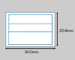 Rakuten - ◆送料無料◆PB3-208用ラベル青枠ラベル 100巻