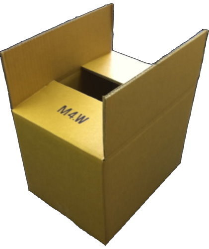 宅配100サイズ 厚手 ダブルダンボール I-M4W×5枚 パック 重梱包 海外発送