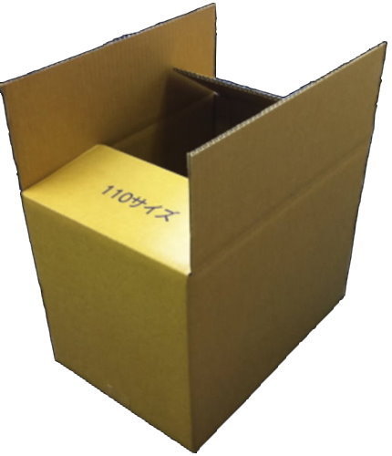 宅配120サイズ シングルダンボール I-110×5枚 パック