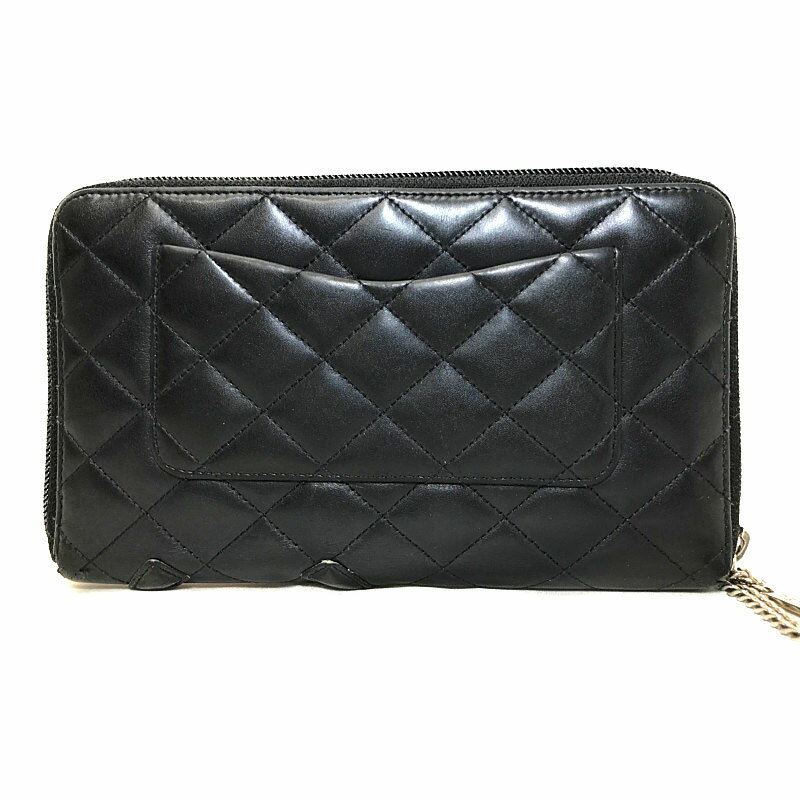 はデジタル シャネル キルティング ブラック シルバー金具 ピンク CC