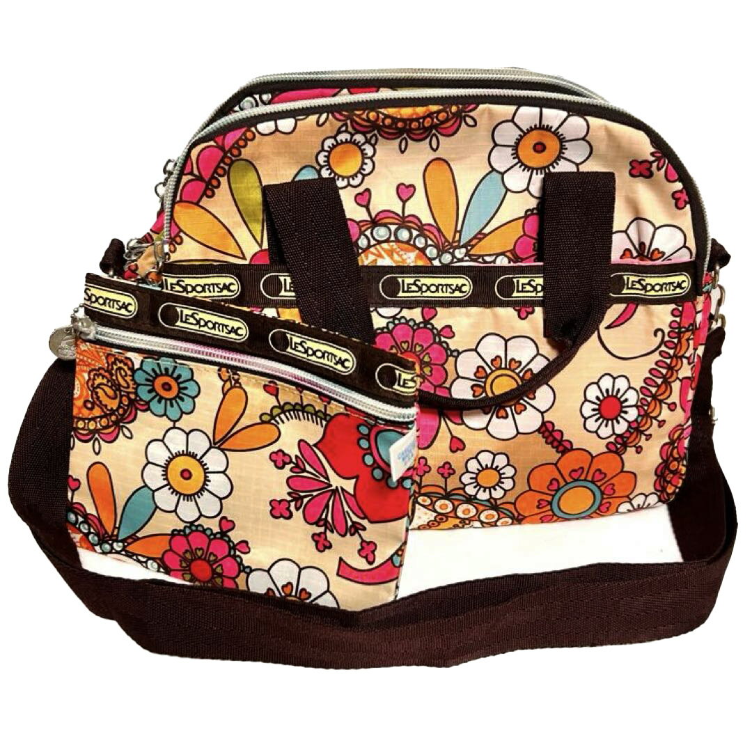 �쥹�ݡ��ȥ��å� LeSportsac 2WAY�Хå� �ܥ��ȥ�Хå��淿 �Ф�ݤ����������Хå� �ݡ����� ���� ����� �ޥ�����顼 �ݥꥨ���ƥ�100�� ���SA���