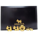 アガタ AGATHA 【5点おまとめ売り】アガタ ジュエリーボックス BOXミラー鏡付 アクセサリー ケース 小物入れ テリア アクセサリー ネックレス トップ...