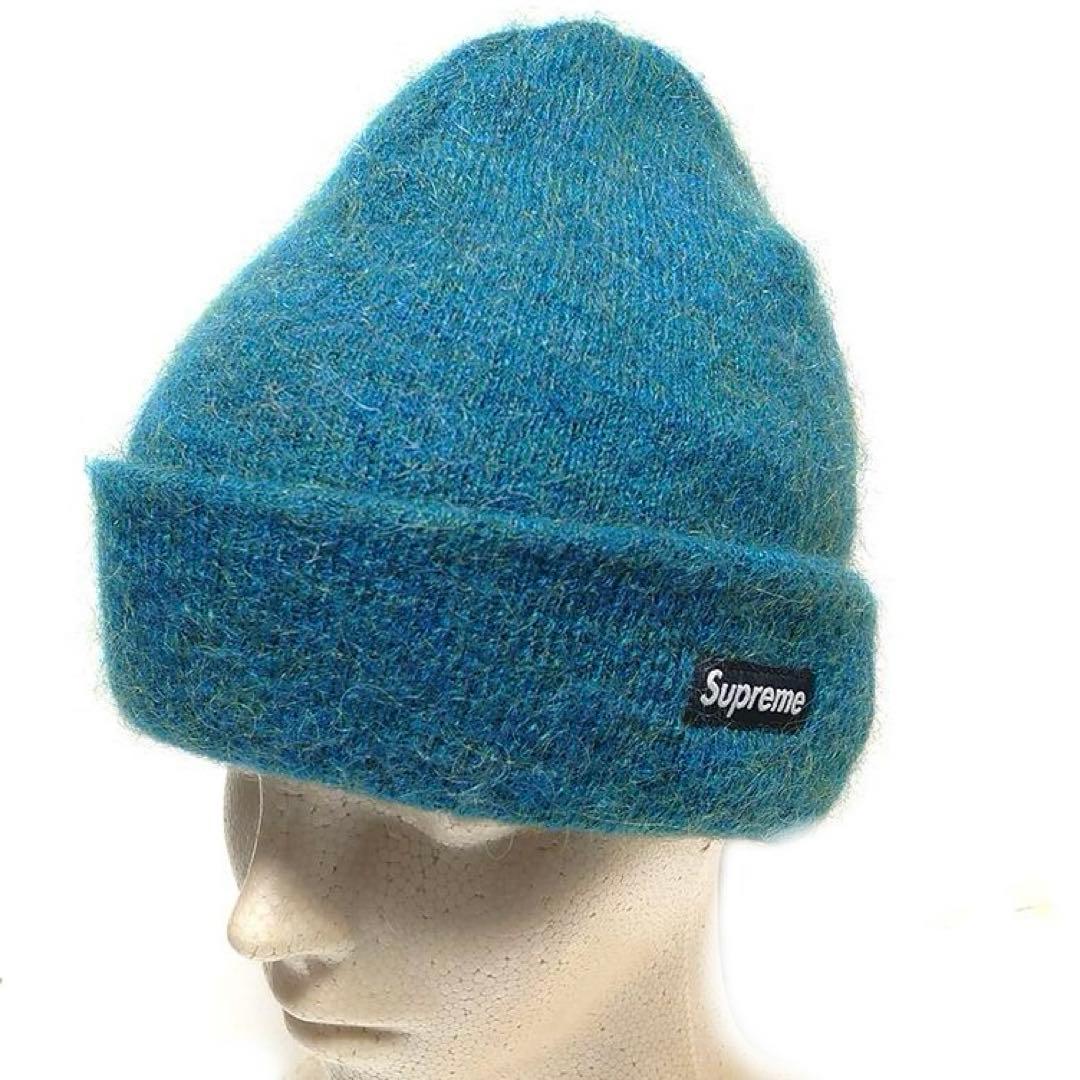 Supreme ビーニー　ブルー Supreme ロゴ ビーニー | ブルー | FARFETCH JP