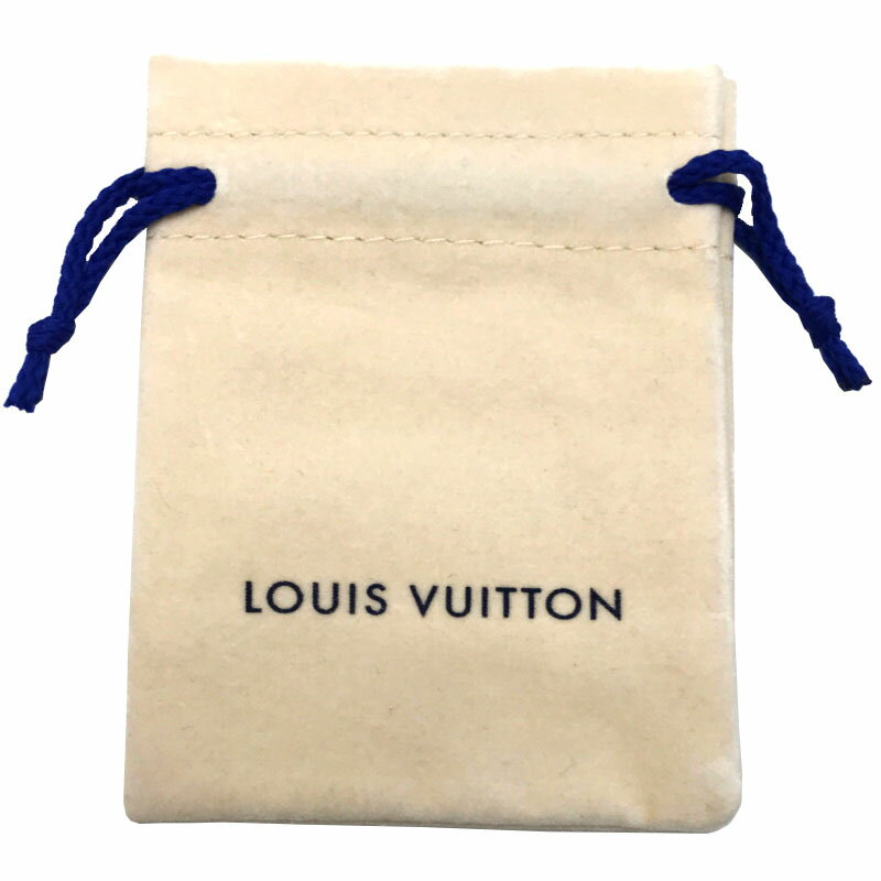 【未使用】 ルイ ヴィトン LOUIS VUITTON アクセサリー用 巾着型 保存袋 小物入れ イエロー ブルー紐 ..