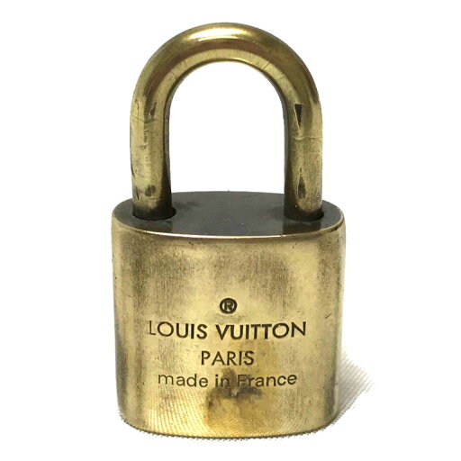 ルイ ヴィトン LOUIS VUITTON パドロック かぎ カギ 鍵 南京錠 ゴールド メタル 中古Bランク 番号336 メンズ レディース ネックレストップ キー チャーム ルイ ヴィトン LOUIS VUITTON パドロック かぎ カギ 鍵 南京錠 ゴールド メタル 中古Bランク 番号336 メンズ レディース ネックレストップ キー チャーム
