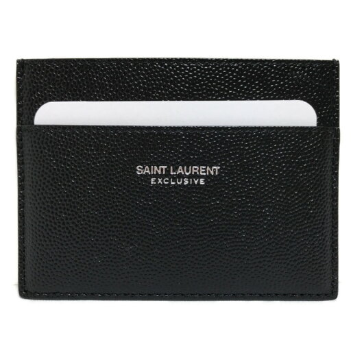 サンローラン YSL SAINT LAURENT カード ケース 626432 ブラック グレインレザー 新品 未使用 パス ケース 定期入れ 名刺入れ 黒 メンズ レディース サンローラン YSL SAINT LAURENT カード ケース 626432 ブラック グレインレザー 新品 未使用 パス ケース 定期入れ 名刺入れ 黒 メンズ レディース