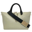 クロエ 2way バッグ ベイリー ショルダーバッグ ブラック グレー ゴールド 3S0170 美品 レザー 中古 Chloe 黒 灰色 ハンドバッグ ショルダ...
