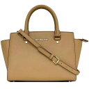 マイケルコース 2way バッグ ec-21197 キャメル ブラウン 美品 ハンドバッグ レザー 中古 MICHAEL KORS 自立 ロゴ ショルダーバッグ...