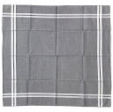 エルメス ハンカチ グレー ホワイト タグ付き 未使用 美品 コットン 100% Sランク HERMES アパレル ハンカチーフ メンズ レディース プレゼント...