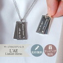 ペアネックレス ネックレス ダイヤモンド 名入れ 金属アレルギー対応 サージカルステンレス シルバー ラブレター 手紙 メッセージ ペアペンダント 大人 シンプ...
