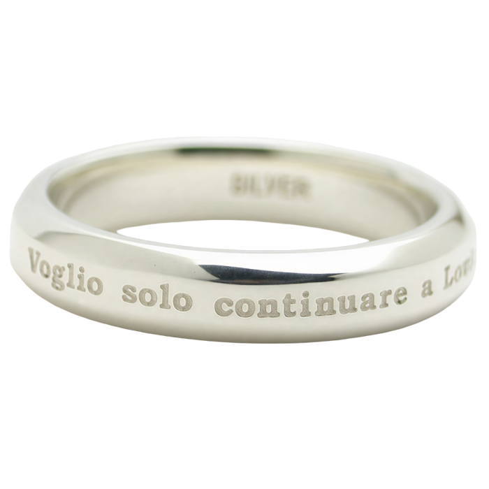 メッセージリング 刻印無料 名入れ シンプル ギフト LAE ラアモーレエテルノ ブランド 【誕生日記念日】 母の日 プレゼント