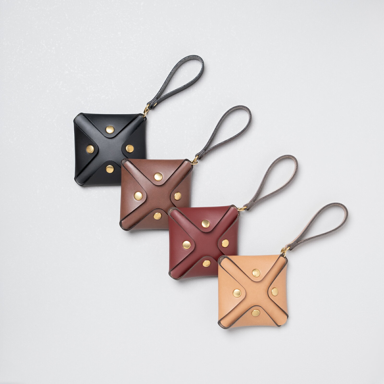 【単品】 ヴィーガンレザーのスクエアコインケース kla054_s