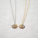 ペア ネックレス ダブルループ ペアネックレス アレルギーフリー Lauss PairNecklace 2