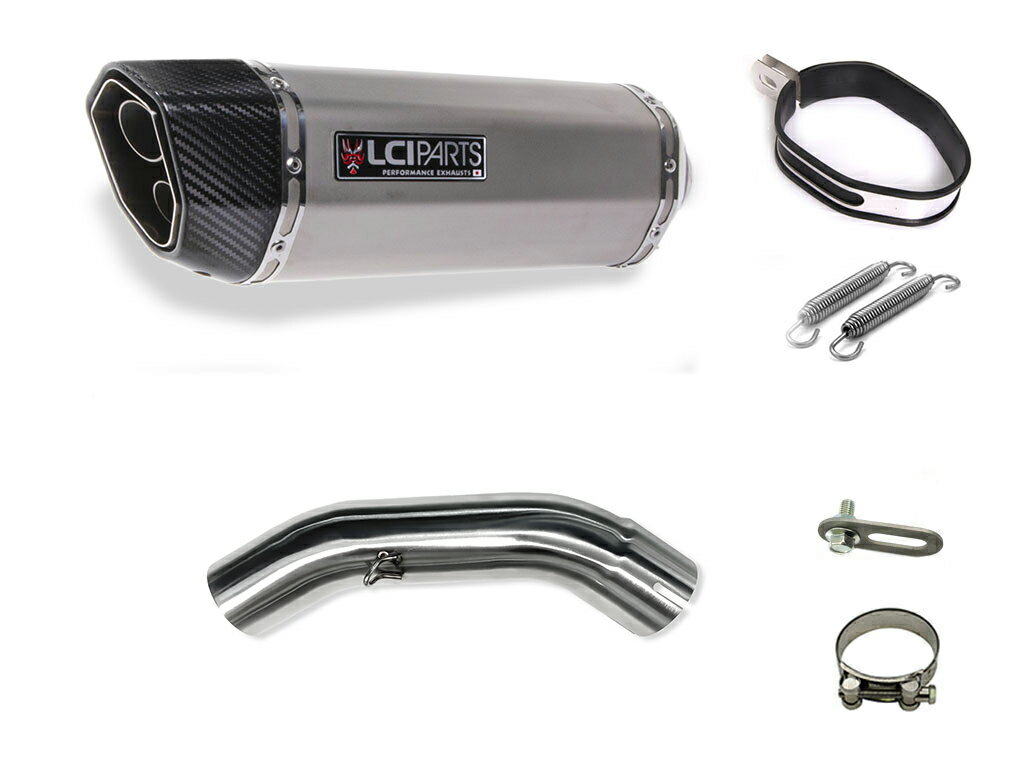 ハスクバーナ Husqvarna　スヴァルトピレン250 401 SVARTPILEN 250 401 2020-2023 LCIPARTS LCI ツインエンド ステンレス スリップオン マフラー