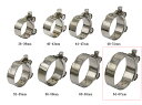LCIPARTS パイプクランプ 64mm-67mm