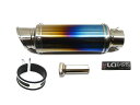 汎用 LCIPARTS LCI ショートフルチタンマフラー 差込径60.5mm