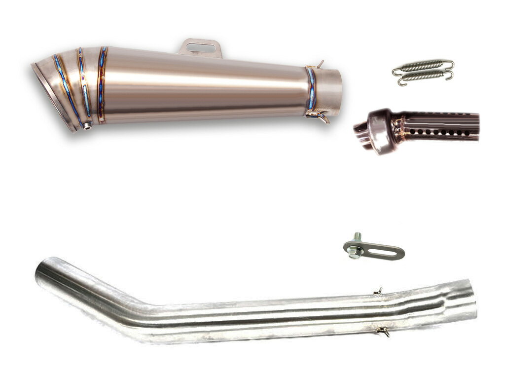 カワサキ 1400GTR 2008-2016 LCIPARTS LCI GPチタン スリップオン マフラー