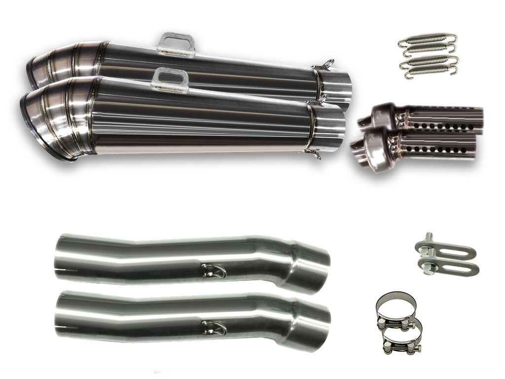 カワサキ GPZ900R 1984-2003 LCIPARTS LCI GPステンレス スリップオン マフラー