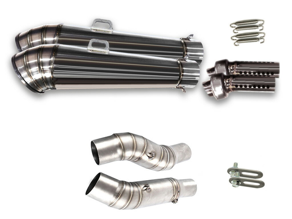 カワサキ Z1000 2010-2019 LCIPARTS LCI GPステンレス スリップオン マフラー