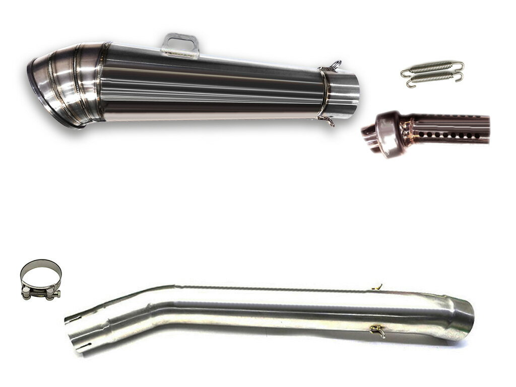 カワサキ ZX6R ZX-6R 2003-2004 LCIPARTS LCI GPステンレス スリップオン マフラー