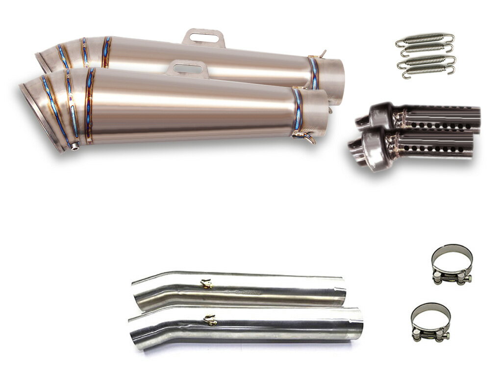 カワサキ ZZR1200 2002-2005 LCIPARTS LCI GPチタン スリップオン マフラー