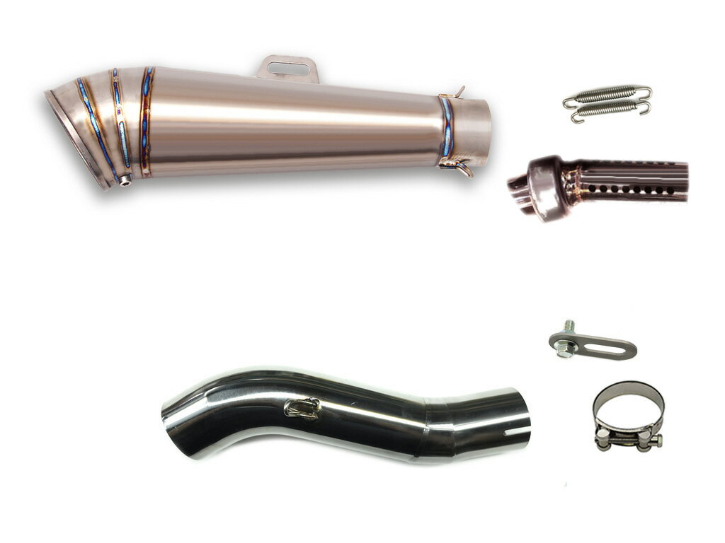 スズキ GSX-R600 GSX-R750 2008-2010 LCIPARTS LCI GPチタン スリップオン マフラー