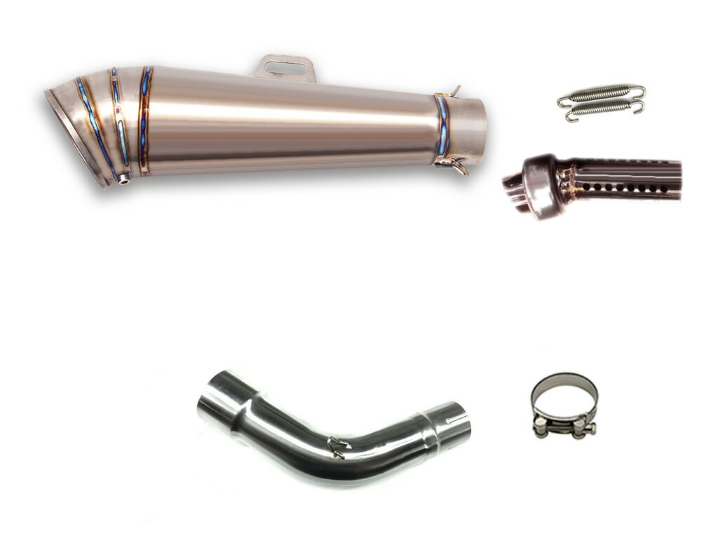スズキ SV650 2016-2023 LCIPARTS LCI GPチタン スリップオン マフラー