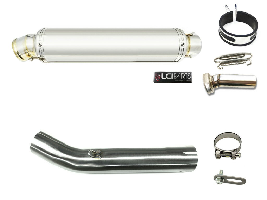 ホンダ CB1300SF/SB SC54 2008-2013 LCIPARTS LCI ラウンドステンレス スリップオン マフラー